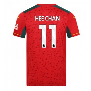 Wolves Hee-chan Hwang #11 Udebanetrøje 2023-24 Kort ærmer